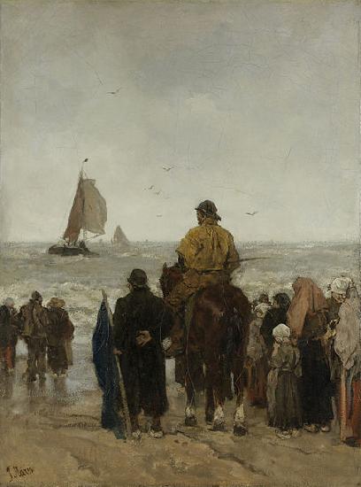 Jacob Maris Arrival of the Boats